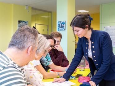 Desiree Kleingruppe an der Onken Academy